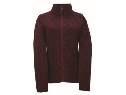 2117 holm damska flatfleecova mikina magenta