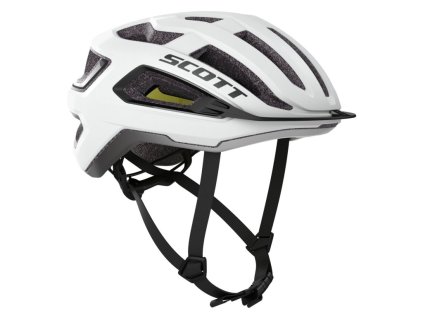 Cyklistická helma SCOTT ARX PLUS white/black