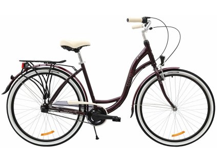 kolo STORM Barcelona 28" 3sp. 17" švestkové (Barva fialová, Velikost 17")