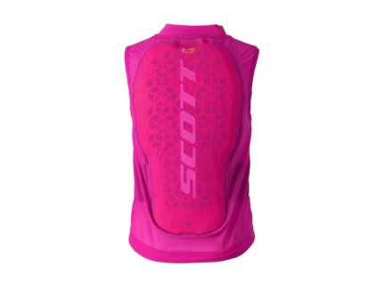 Chránič páteře Scott Vest Protector Jr AirFlex neon pink