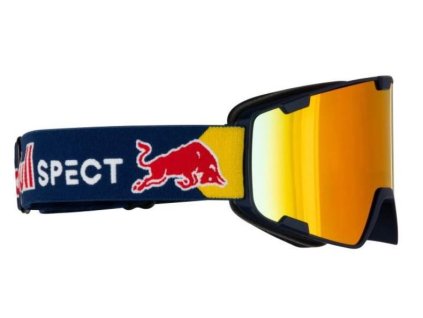 Lyžařské brýle RED BULL SPECT PARK-19RE2, blue/brown with red mirror