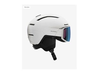 Lyžařská helma Salomon Driver Pro Sigphoto Mips white 25/26