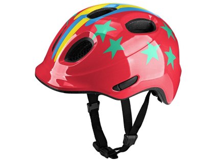 přilba KED Meggy Spark M Stellar Stripes Red 50-55 cm (Barva červená, Velikost M)