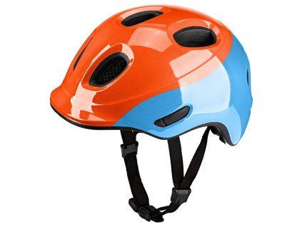 přilba KED Meggy Spark M Dotty Skyblue Orange 50-55 cm (Barva modrá, Velikost M)
