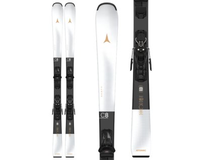 Sjezdové lyže Atomic Cloud C8 + vázání M 10 GW white/black 25/26