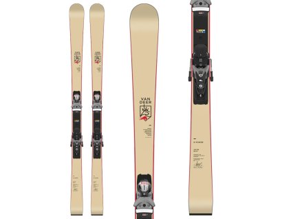 Sjezdové lyže Van Deer H-POWER 68 R10 + vázání Look SPX 12 Rockerace 25/26