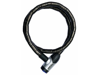 zámek MOTO MAX1 1000x15 mm 4 klíče (Barva černá, Velikost 1000)