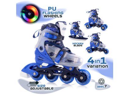 adapt led 4in1 adjustable skate
