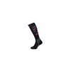 6437 1 lyzarske ponozky blizzard viva flowers ski socks black flowers junior