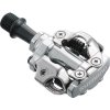 pedály SHIMANO SPD PD-M540 stříbrné s kufry SM-SH51 v krabičce