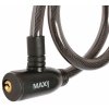 zámek lanko MAX1 Golem II. 650x12 mm 2klíče (Barva černá, Velikost 1200)