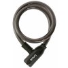 zámek lanko MAX1 Golem II. 650x12 mm 2klíče (Barva černá, Velikost 1200)