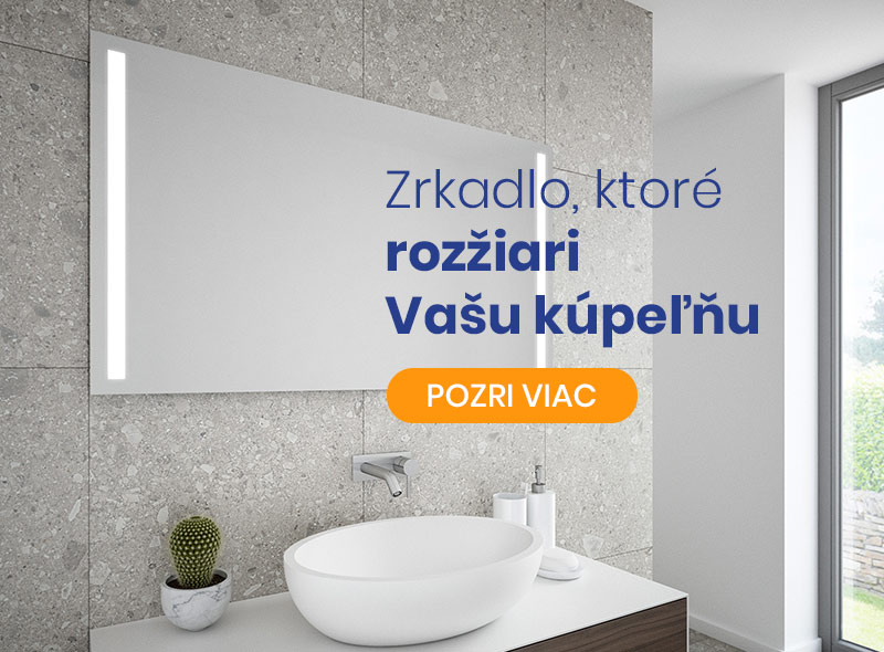 Zrkladlá s integrovaným svietením