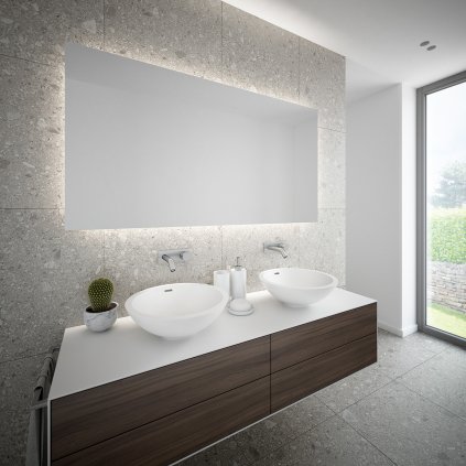 kupelnove zrkadlo 80x150 cm podsvietene