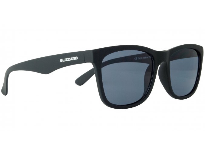 sluneční brýle BLIZZARD sun glasses PC4064001, rubber black, 56-15-133