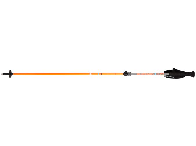 Lyžiarske palice BLIZZARD Race telescopic 2 section ski poles, carbon/neon orange