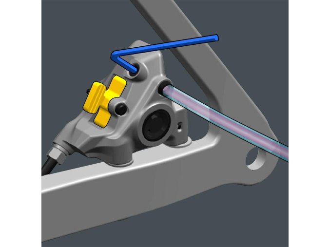 Strmeň brzd. ULTEGRA BR-R8170 hydraulický zadný Flat Mount+plat. L05A