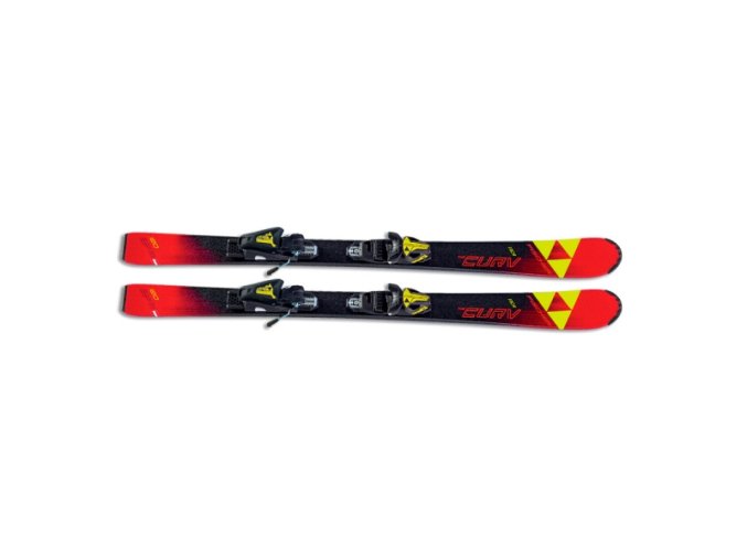 Zjazdové lyže Fischer The Curv Jr SLR + FJ4 AC SLR vel. 120 cm