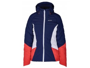 Lyžiarska bunda BLIZZARD Viva Ski Jacket Pinzolo, dark blue/rosa/white (Veľkosť XS)