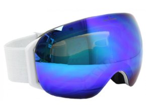 15194 lyzarske bryle blizzard ski gog 999 mdavzswo white shiny smoke2 silver mirror high contrast