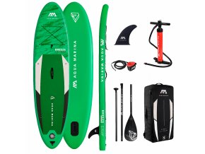 doska sup naduvnaya aqua marina 9 10 all around breeze 2022 detail