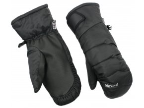 lyžařské rukavice BLIZZARD Viva Mitten, black (Veľkosť 8)