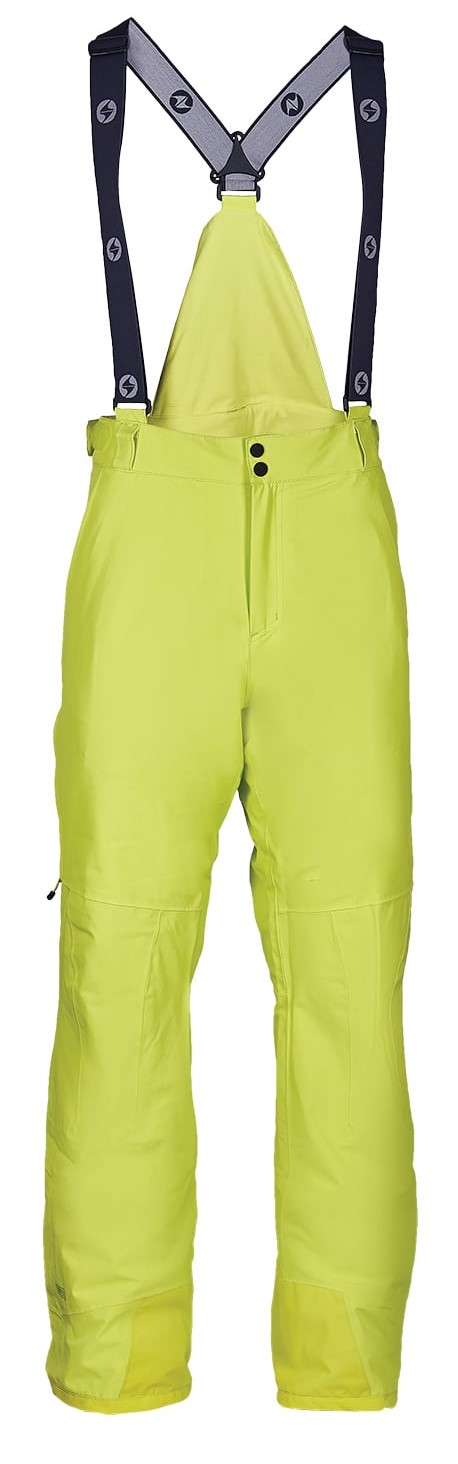 lyžařské kalhoty BLIZZARD Mens Ski Pants Ischgl, neon yellow Veľkosť: L