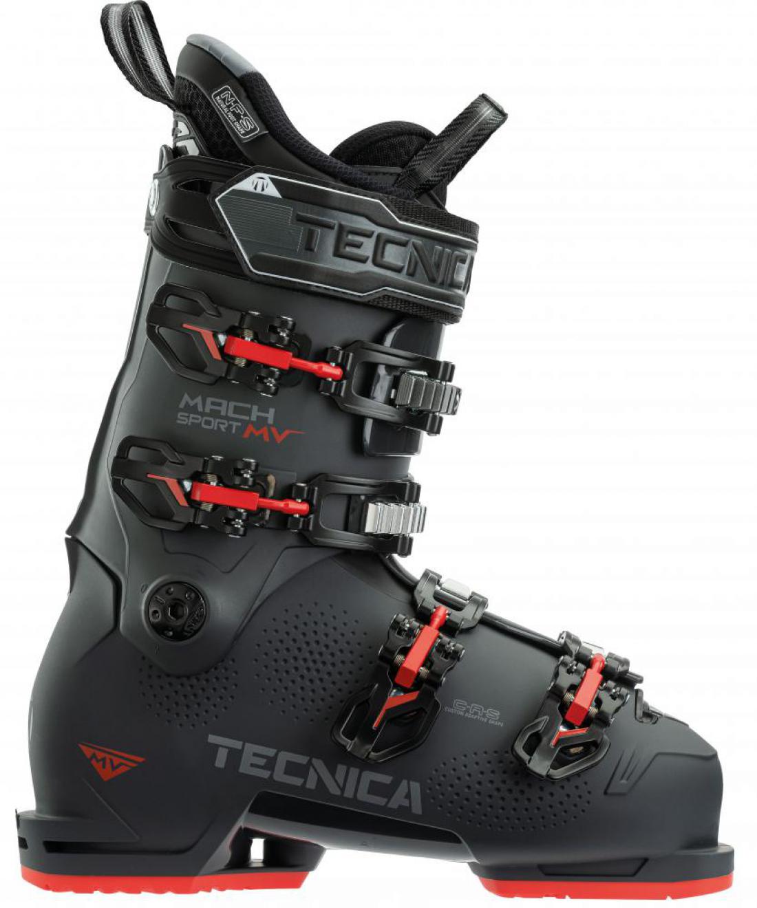 Lyžiarky TECNICA Mach Sport MV 100, grafit, 21/22 Veľkosť: MP 245 = UK 5 1/2 = EU 38 2/3