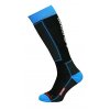 Ponožky BLIZZARD Skiing ski socks junior, black/blue