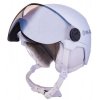 Lyžiarska prilba BLIZZARD W2W Double Visor ski helmet, white matt, smoke lens, mirror (Veľkosť 56-59)