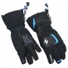 lyžařské rukavice BLIZZARD Reflex junior ski gloves, black/blue (Veľkosť 6)