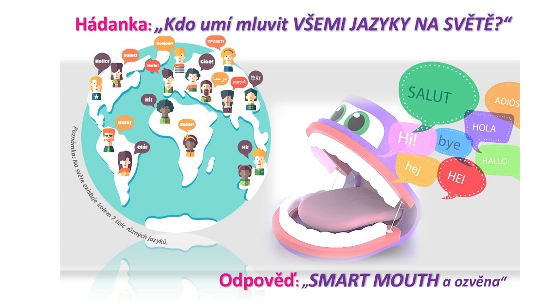 Hádanka - Smart Mouth umí všemi jazyky světa