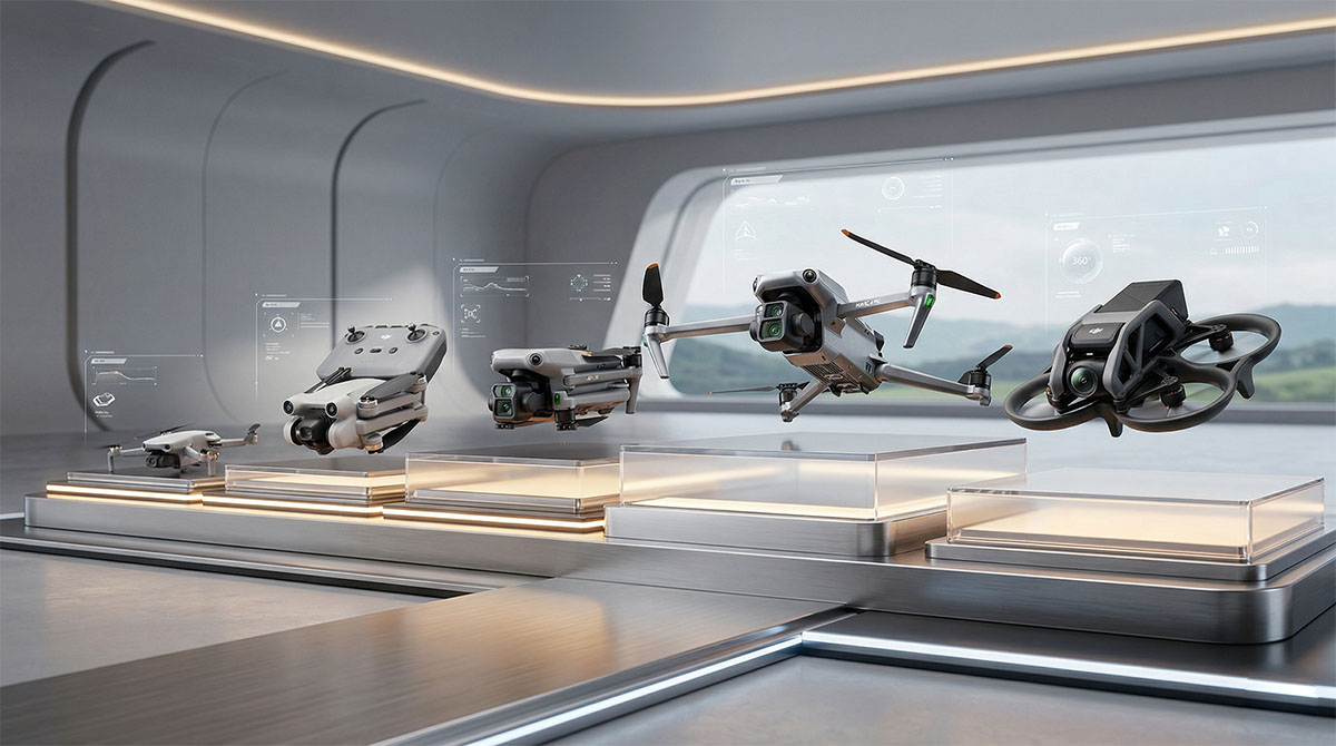 Najlepšie drony 2026 – kompletný sprievodca výberom