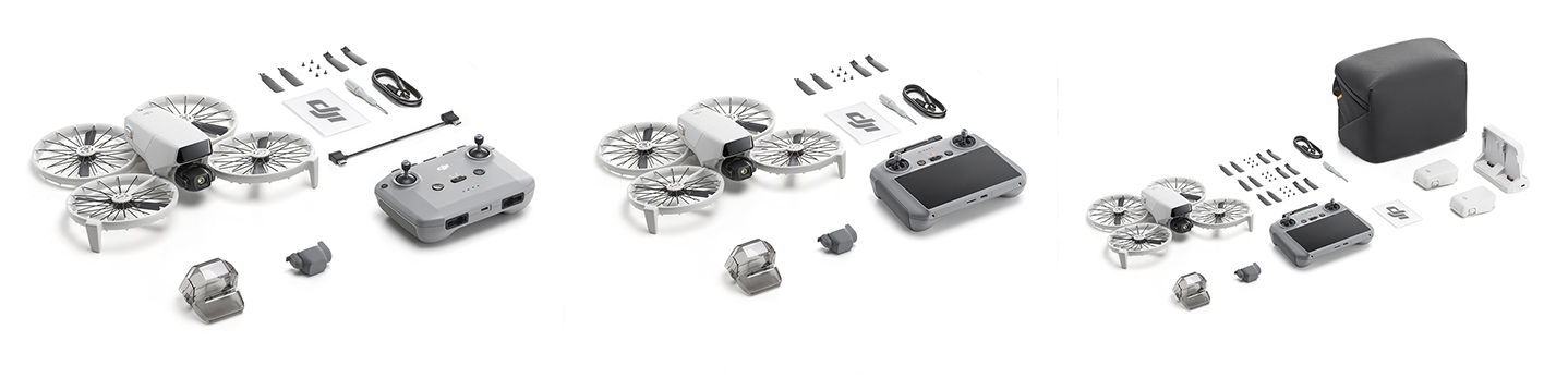 DJI Flip_porovnanie_obsah balenia_SMARTWEAR