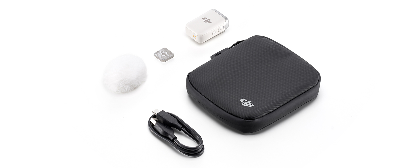 DJI Mic 2 (1 TX, Platinum White)
