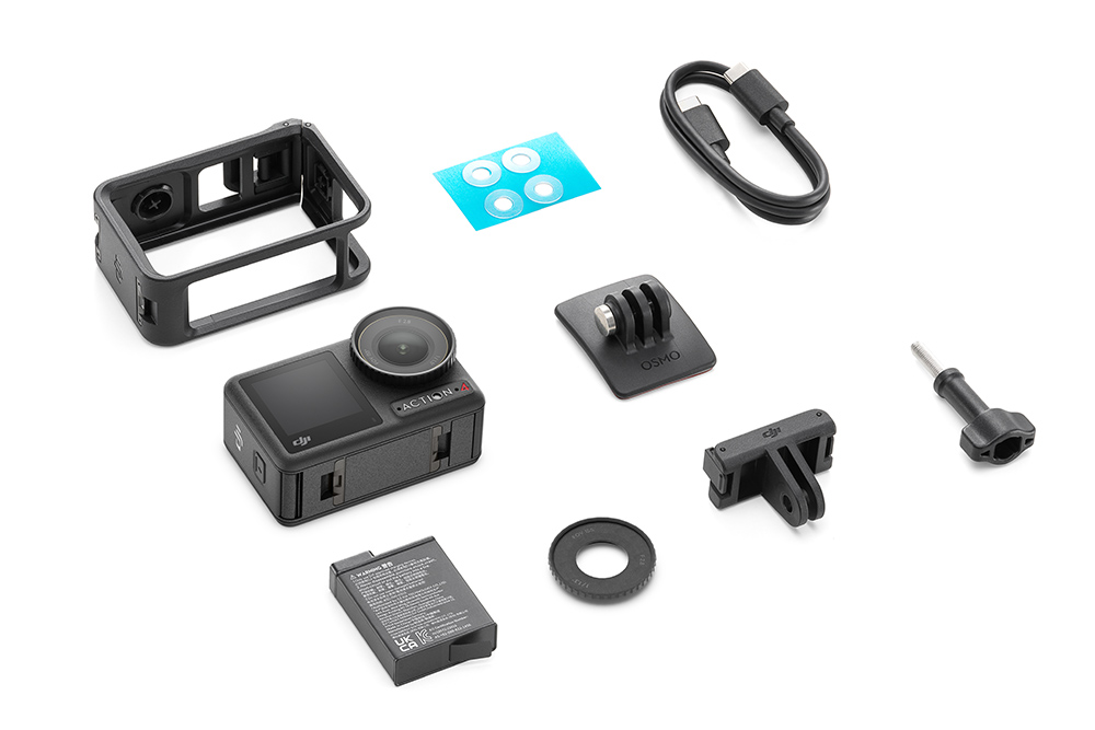 Obsah balenia Osmo Action 4