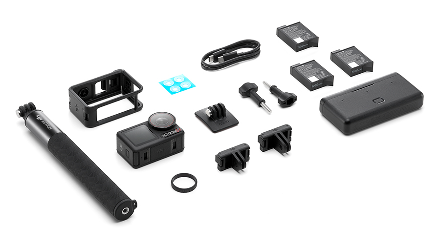 Osmo Action 5 Pro Adventure Combo_In The Box