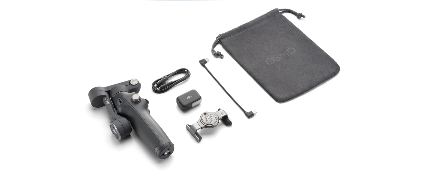 DJI Osmo Mobile 8 obsah balenia