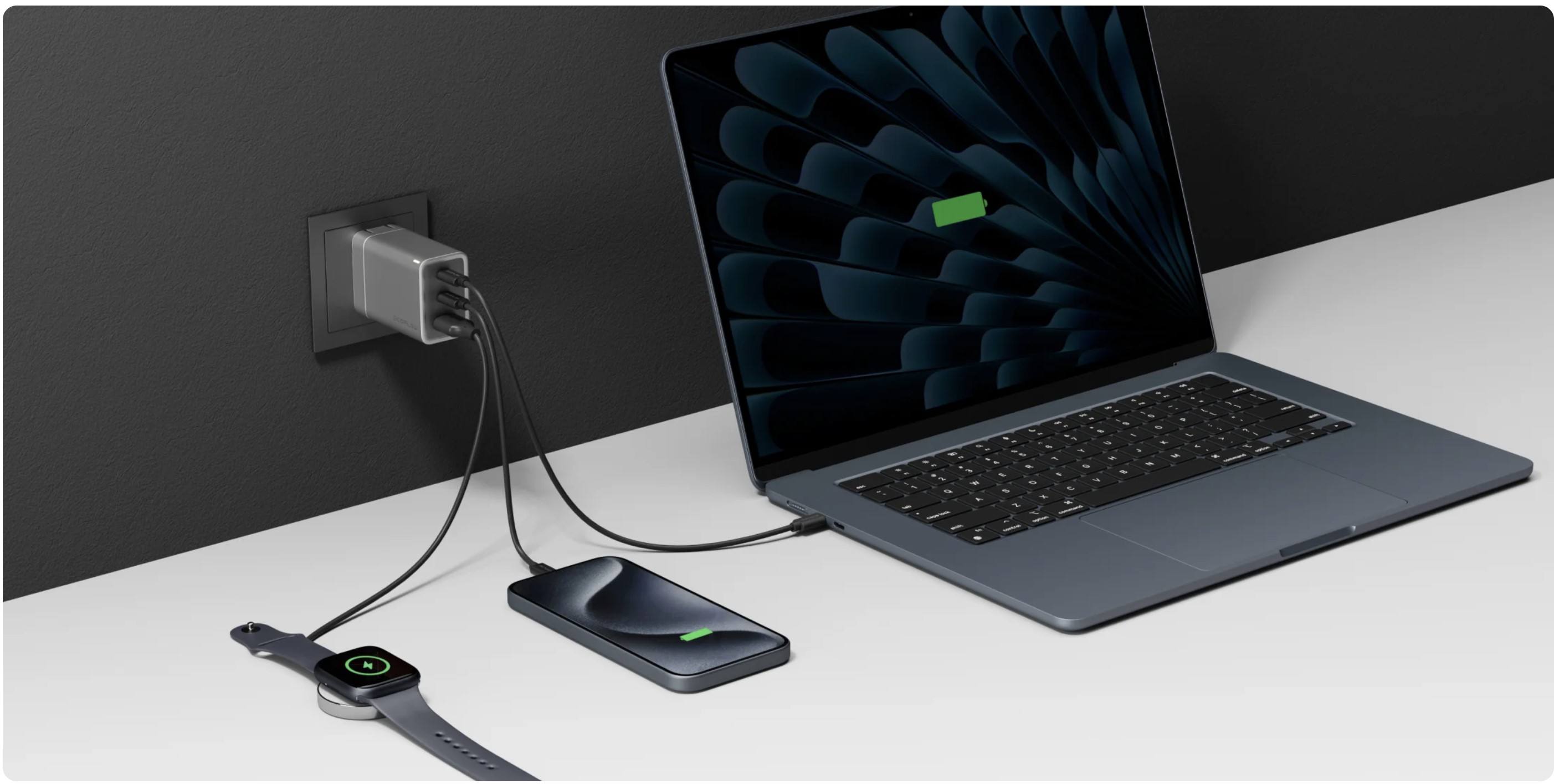 EcoFlow RAPID 65W GaN Charger with 100W Cable