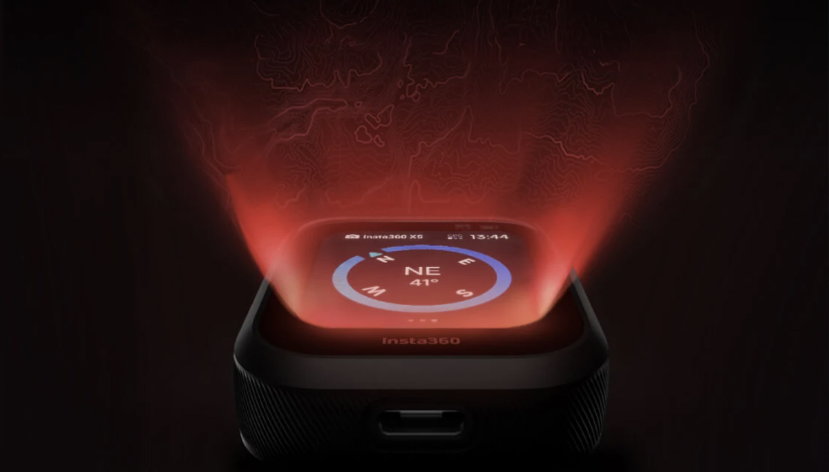 Insta360 GPS Preview Remote with Built-In Mic 41414