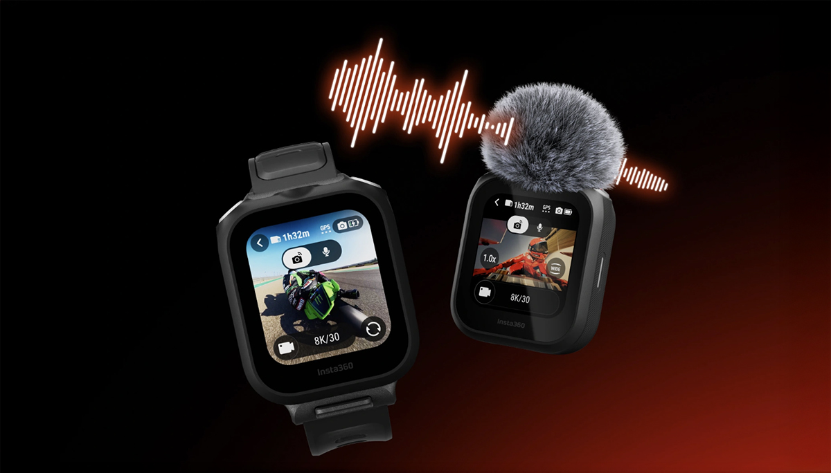 Insta360 GPS Preview Remote with Built-In Mic 888