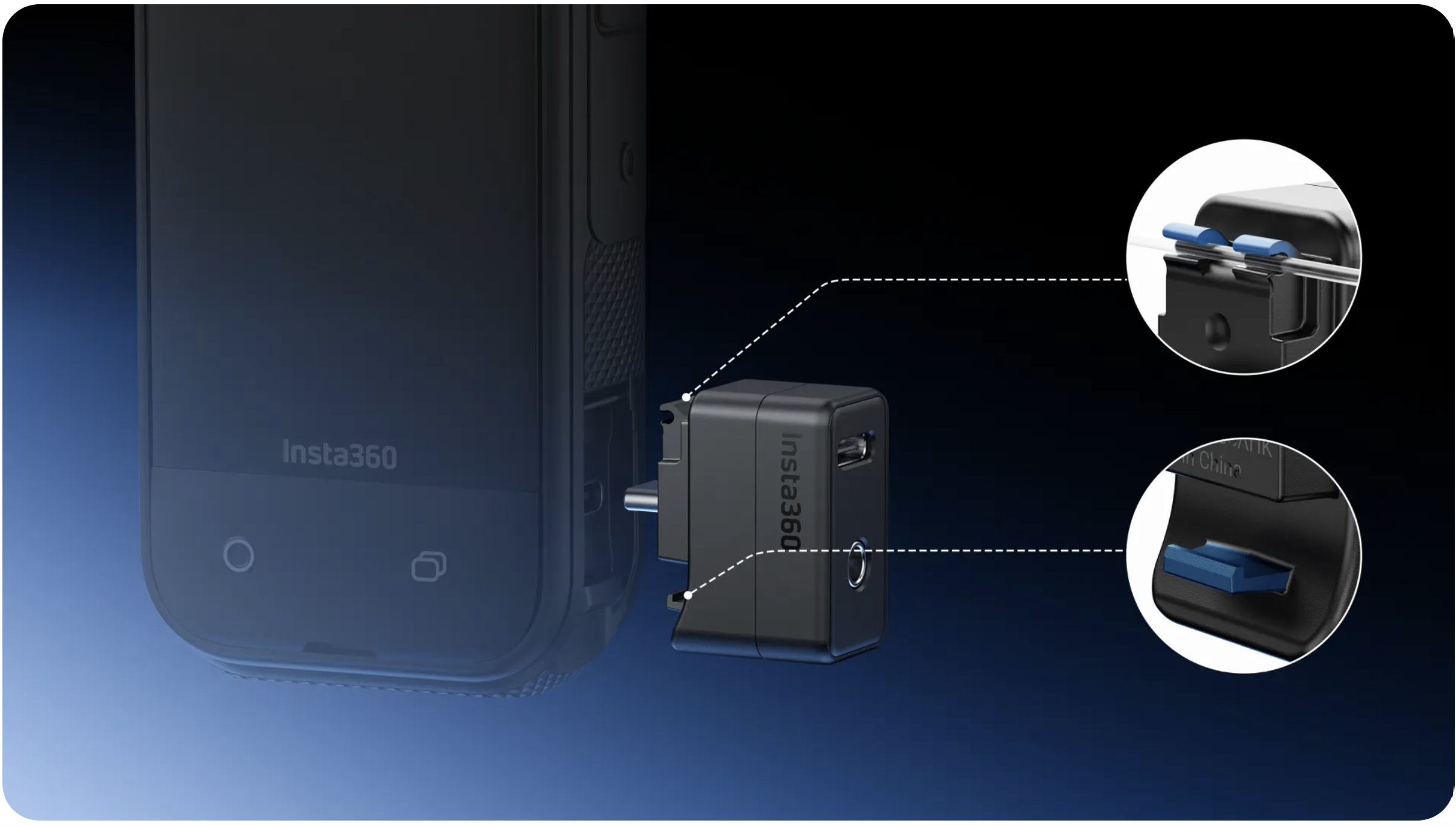 Insta360 X5 Mic Adapter 4