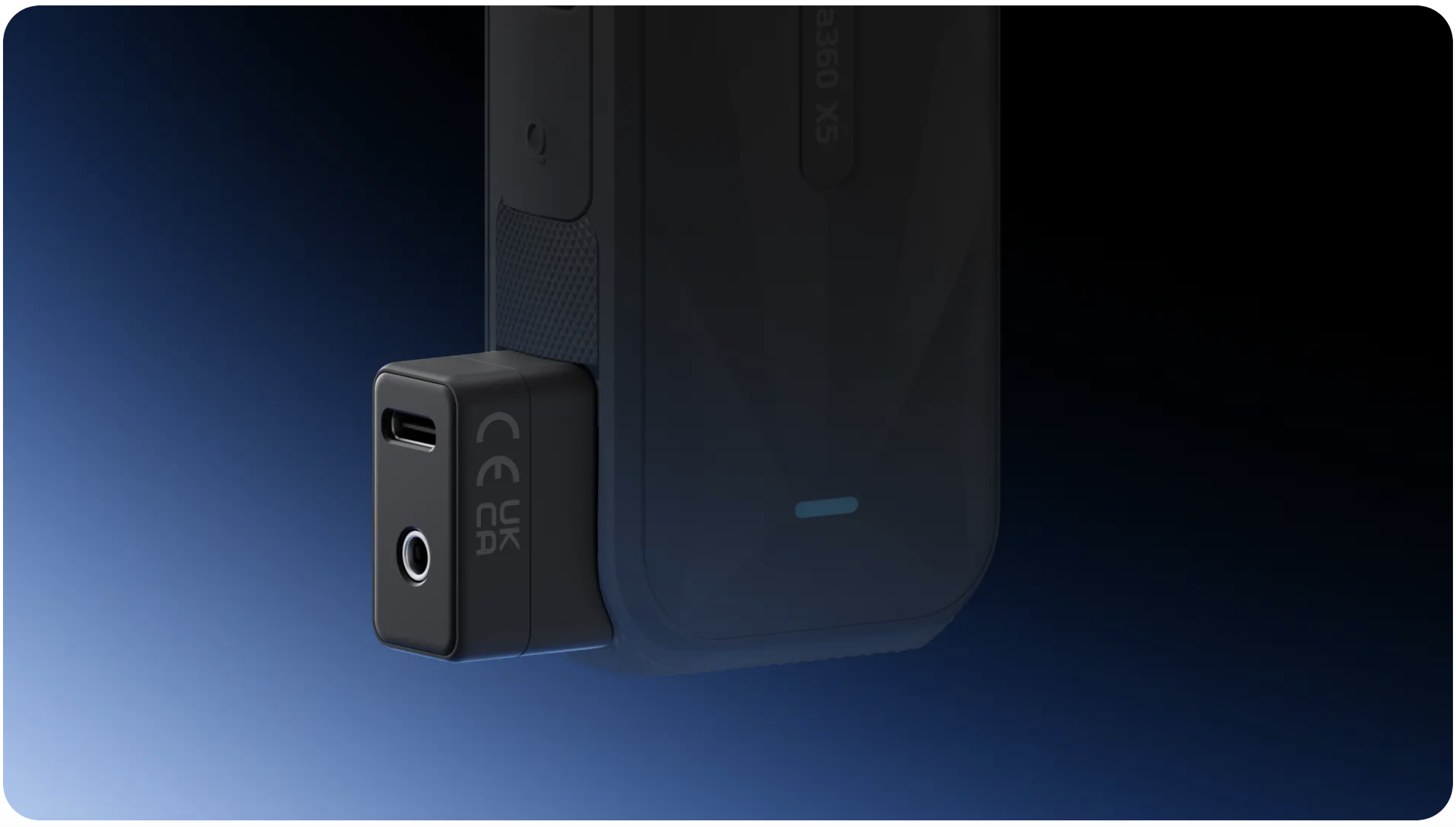 Insta360 X5 Mic Adapter