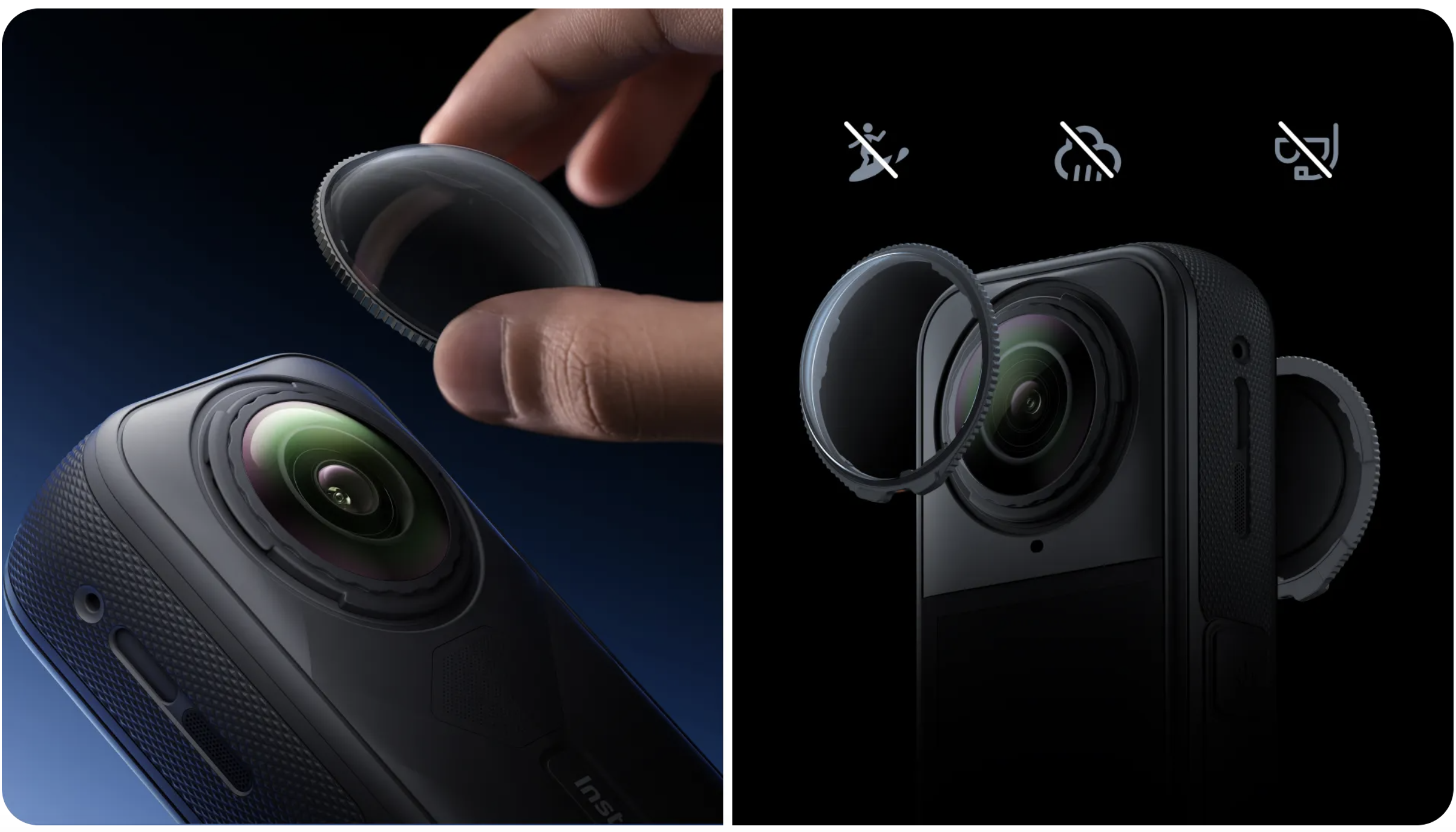 Insta360 X5 Premium Lens Guards 4