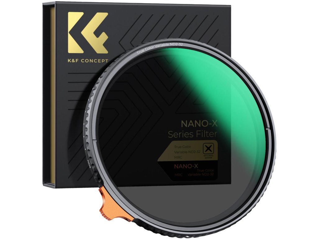K&F Concept 67 mm variabilný ND filter True Color ND2-ND32