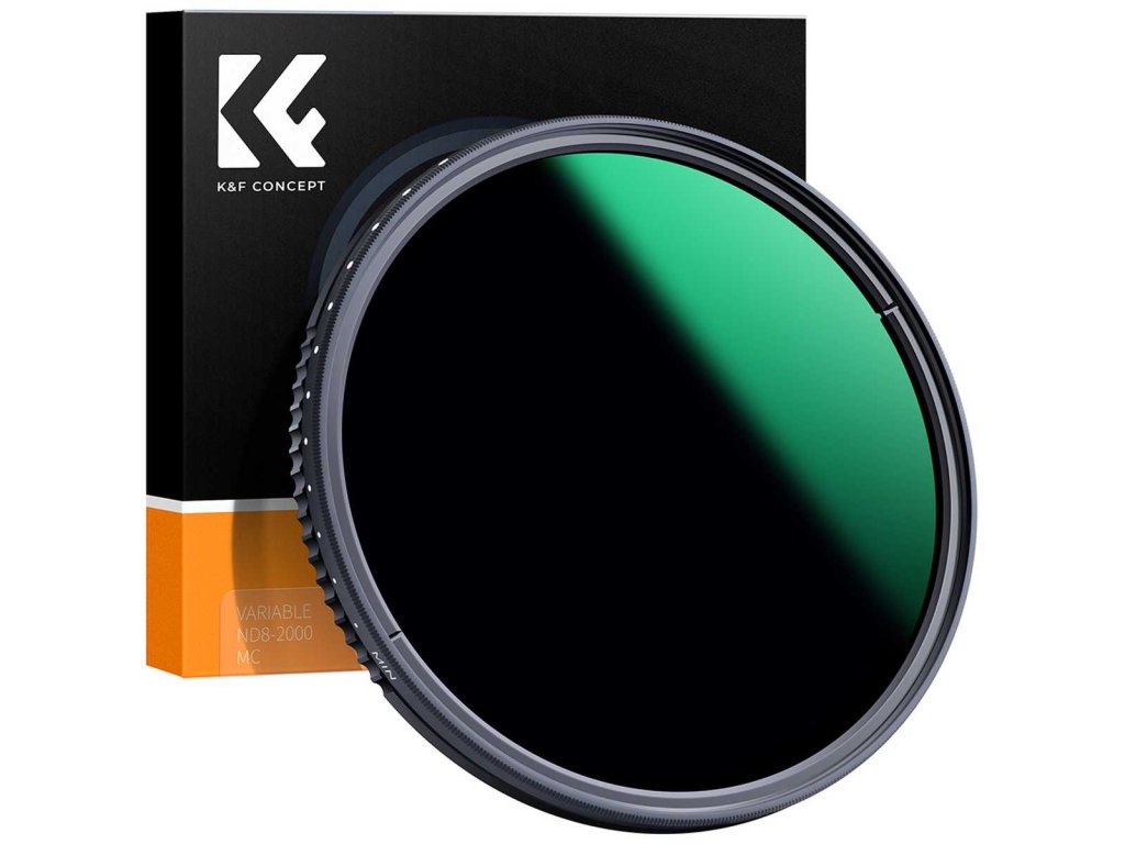 K&F Concept Variabilný ND filter ND8-ND2000 Nano-X s multi-odolnou vrstvou (67 mm)