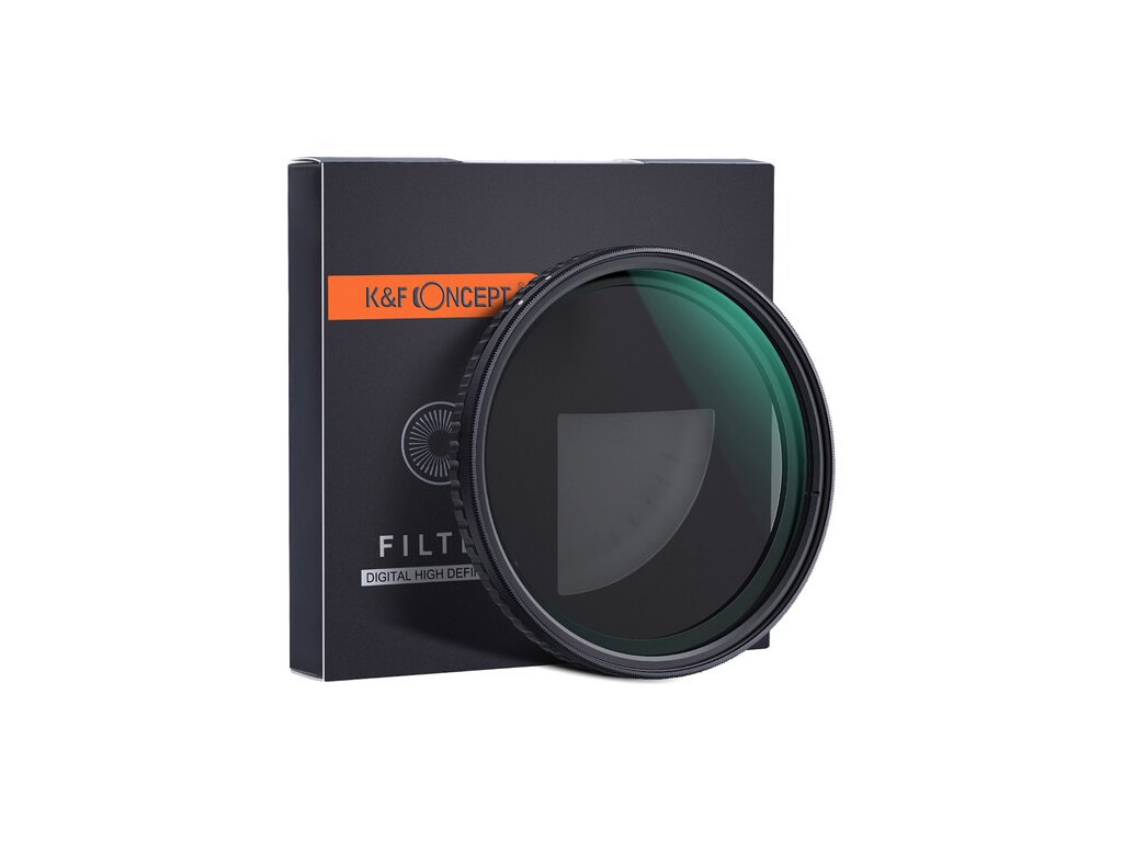 K&F Concept K&F 40,5 mm Nano-X Variabilný/Fader ND filter, ND2~ND32, W/O Black Cross s...