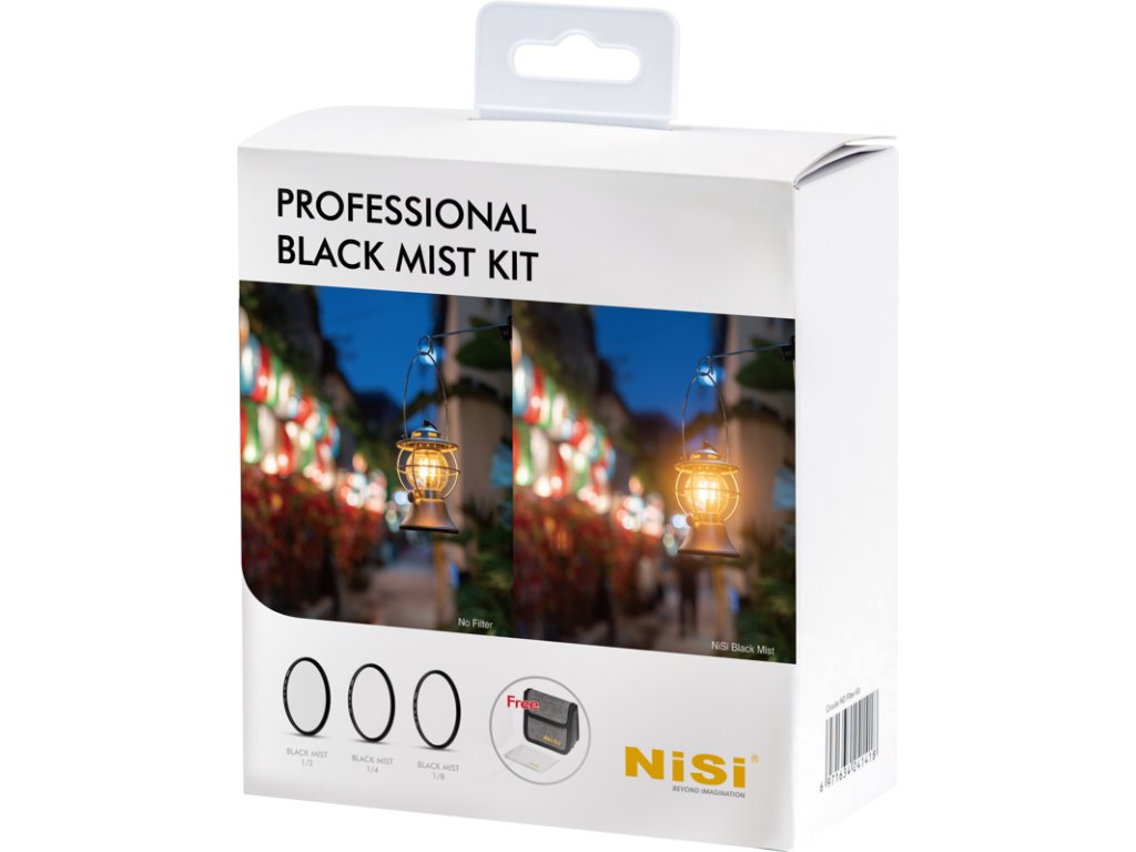 NiSi Filter Professional Black Mist Kit 62 mm