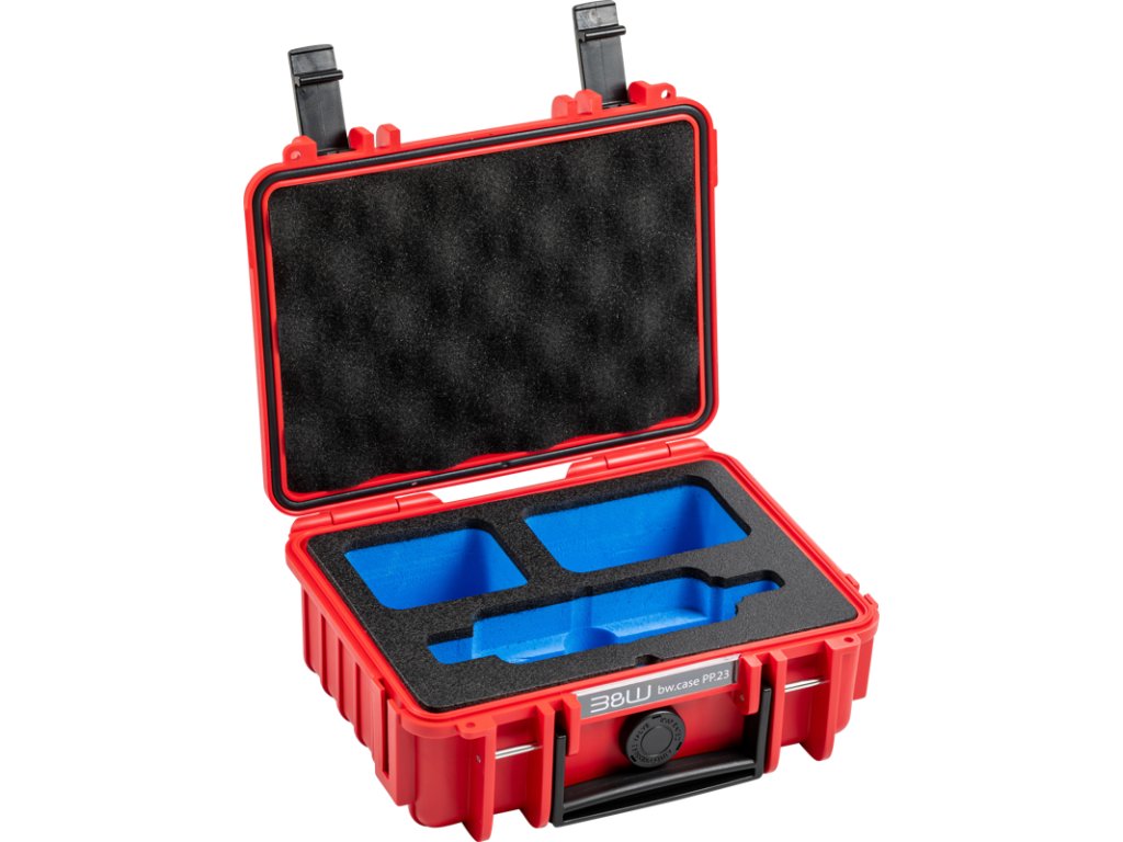 BW Outdoor Cases Type 500 for Insta360 X3, red