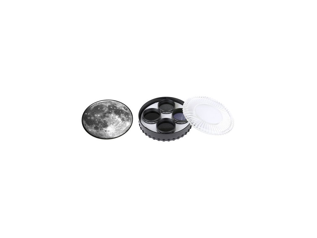 Celestron filter 1,25" set 4 mesačných filtrov (94315)